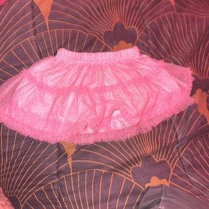Pink infants skirt
